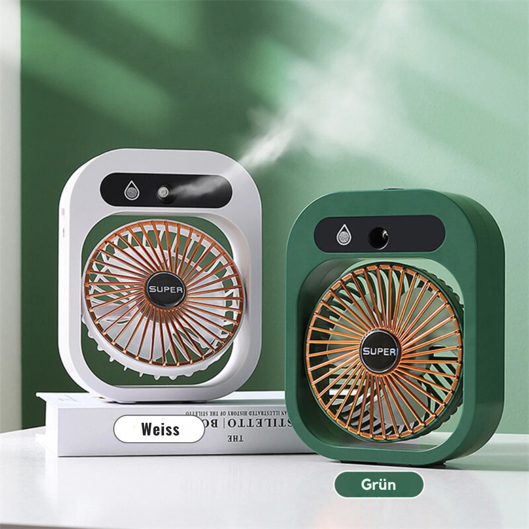 2 in 1 USB Nebelventilator und Luftbefeuchter