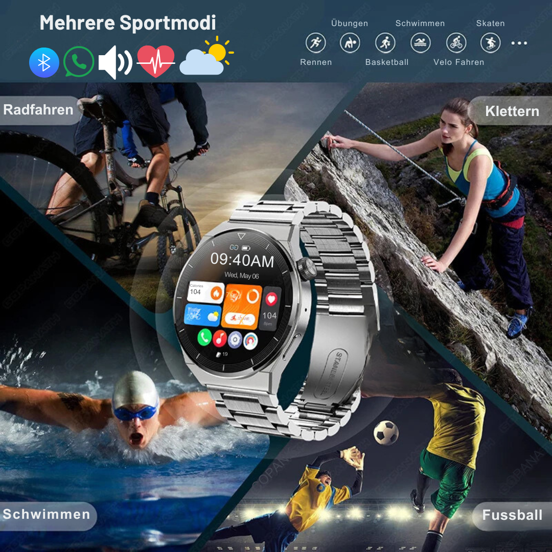 GT3 Pro Smartwatch - "Länger tragen, seltener laden"