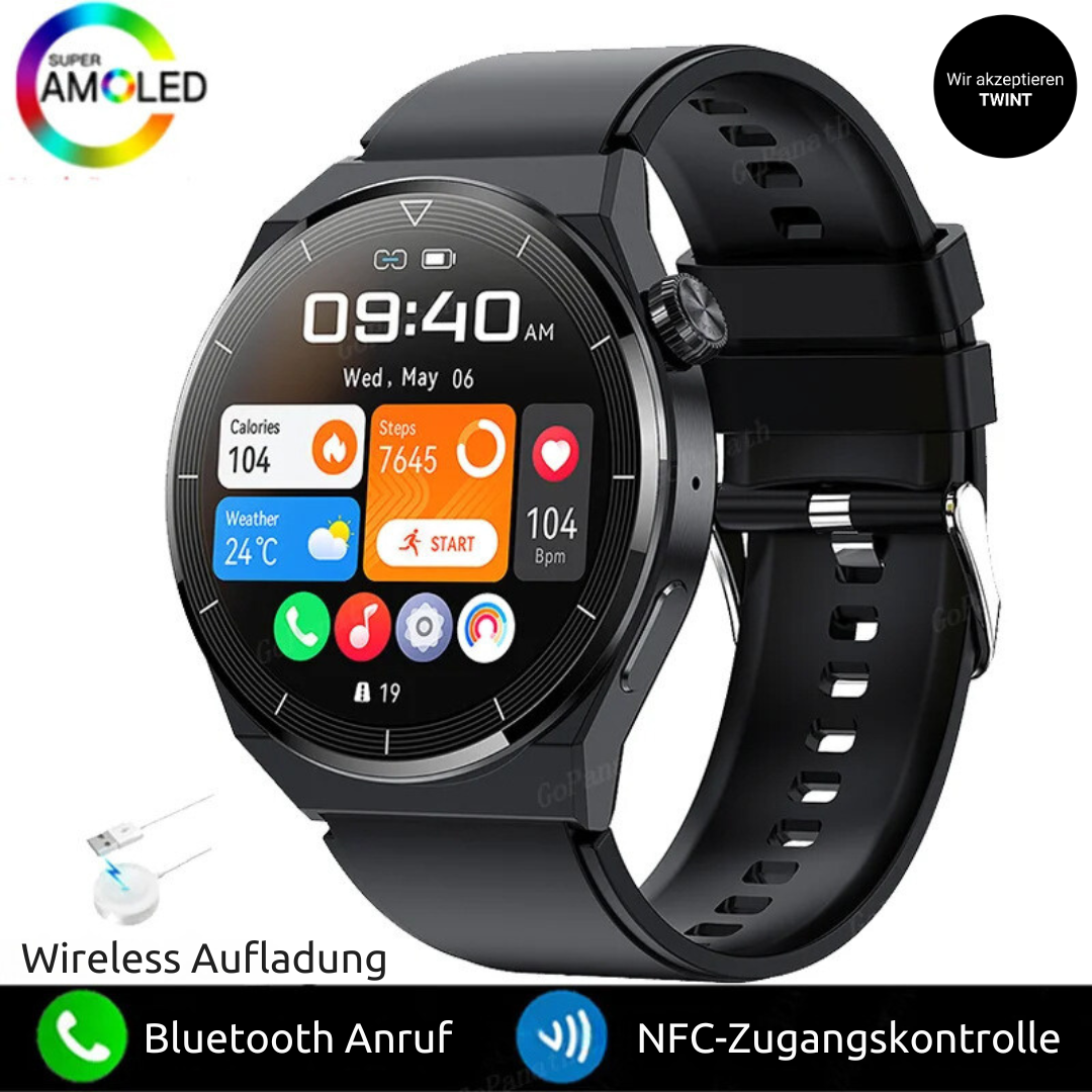 GT3 Pro Smartwatch - "Länger tragen, seltener laden"
