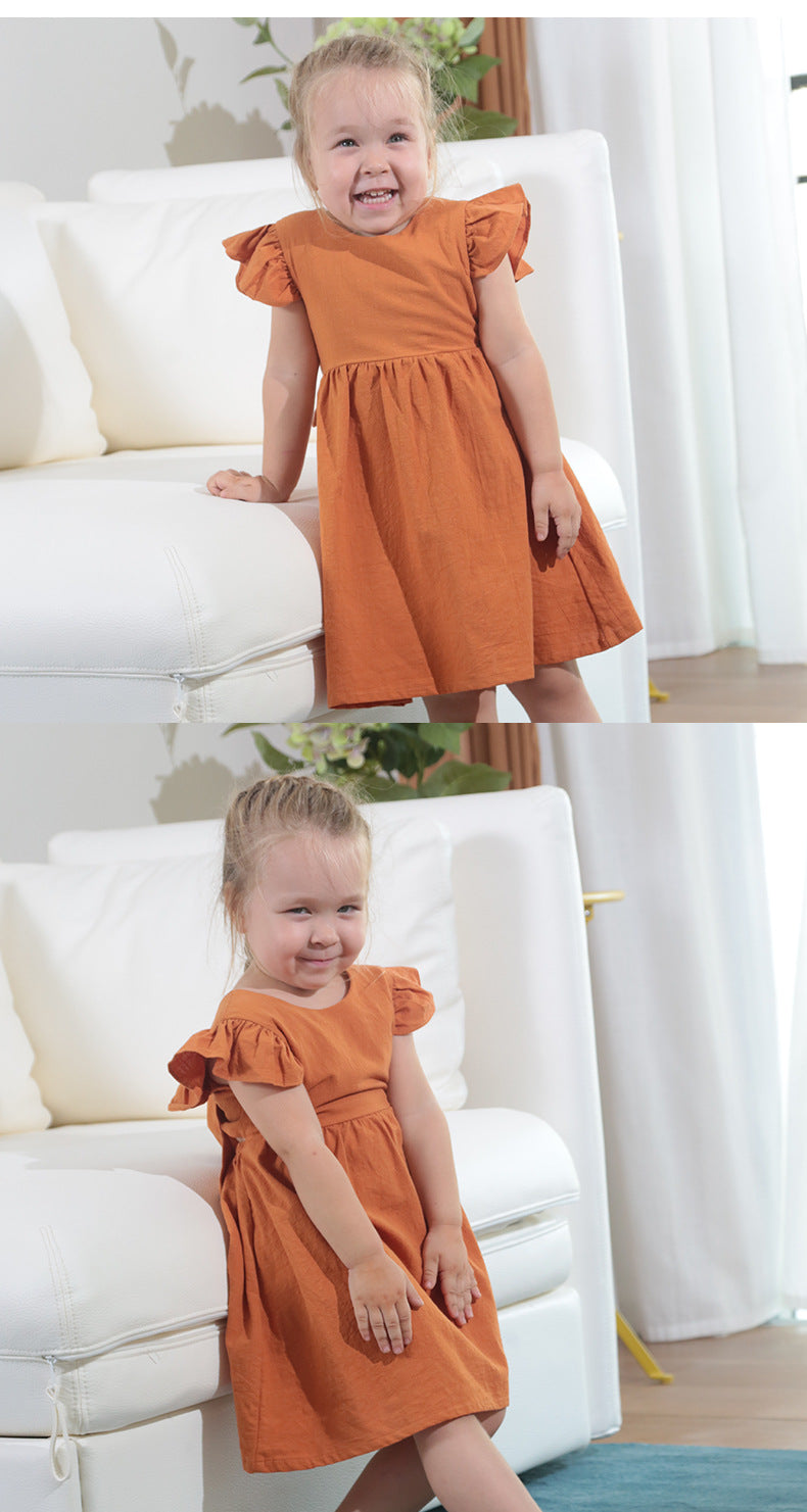 Babykleid aus Baumwolle