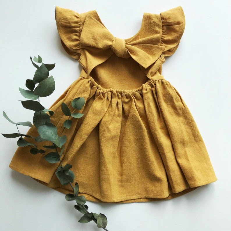 Babykleid aus Baumwolle